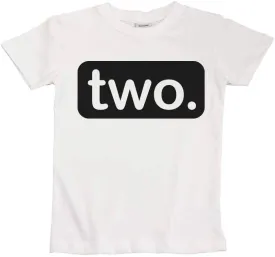 2nd Birthday Shirt boy 2 Year Old Toddler Kids Outfit Second Two t-Shirt Party