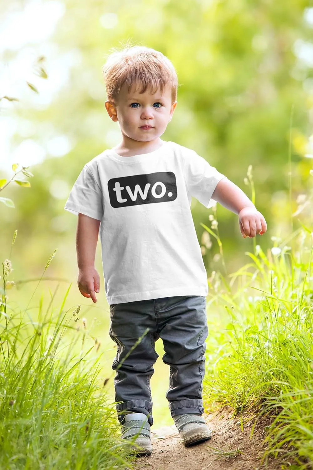 2nd Birthday Shirt boy 2 Year Old Toddler Kids Outfit Second Two t-Shirt Party