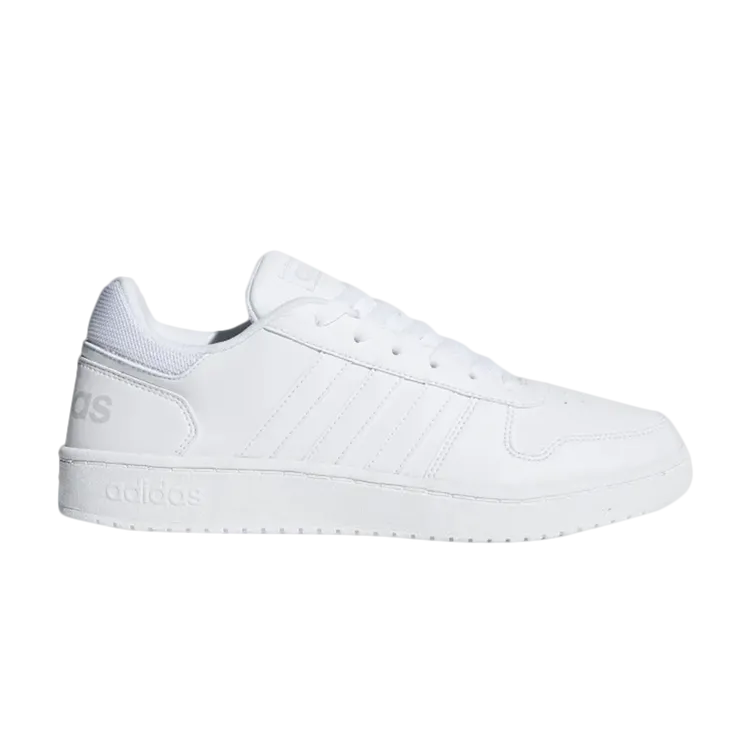 Adidas Hoops 2.0 'Cloud White' sneakers, white