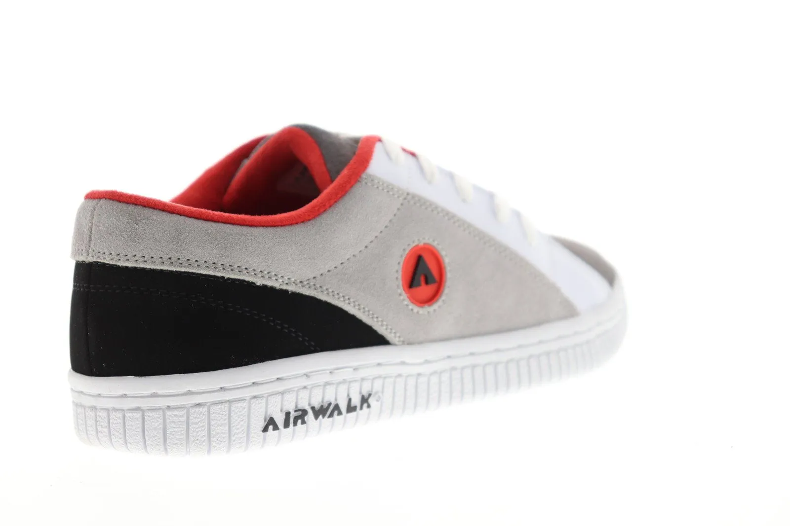 Airwalk The One Suede TRI Mens Gray White Skate Sneakers Shoes