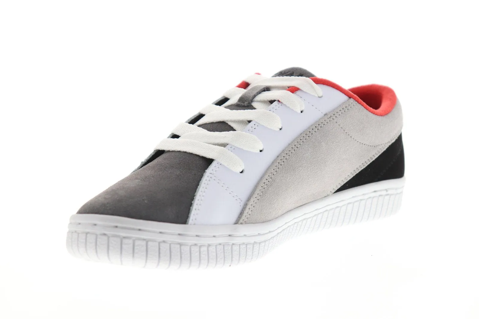 Airwalk The One Suede TRI Mens Gray White Skate Sneakers Shoes