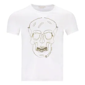Alexander McQueen Skull Cotton T-Shirt. Size M