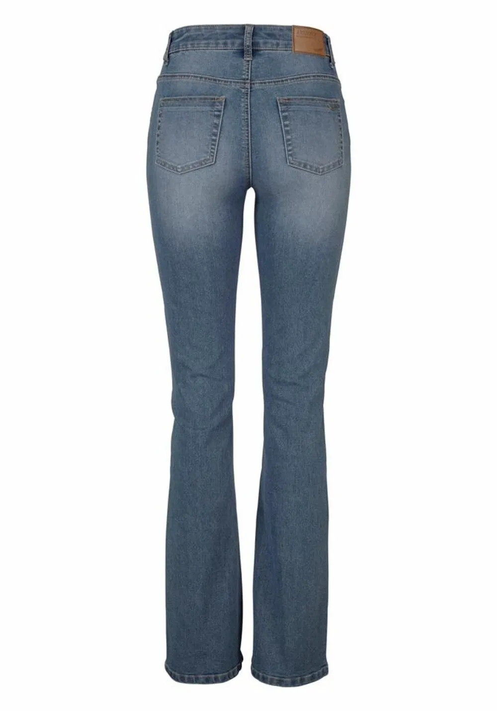 Arizona Bootcut jeans mit komfortabler Leibhöhe, blue
