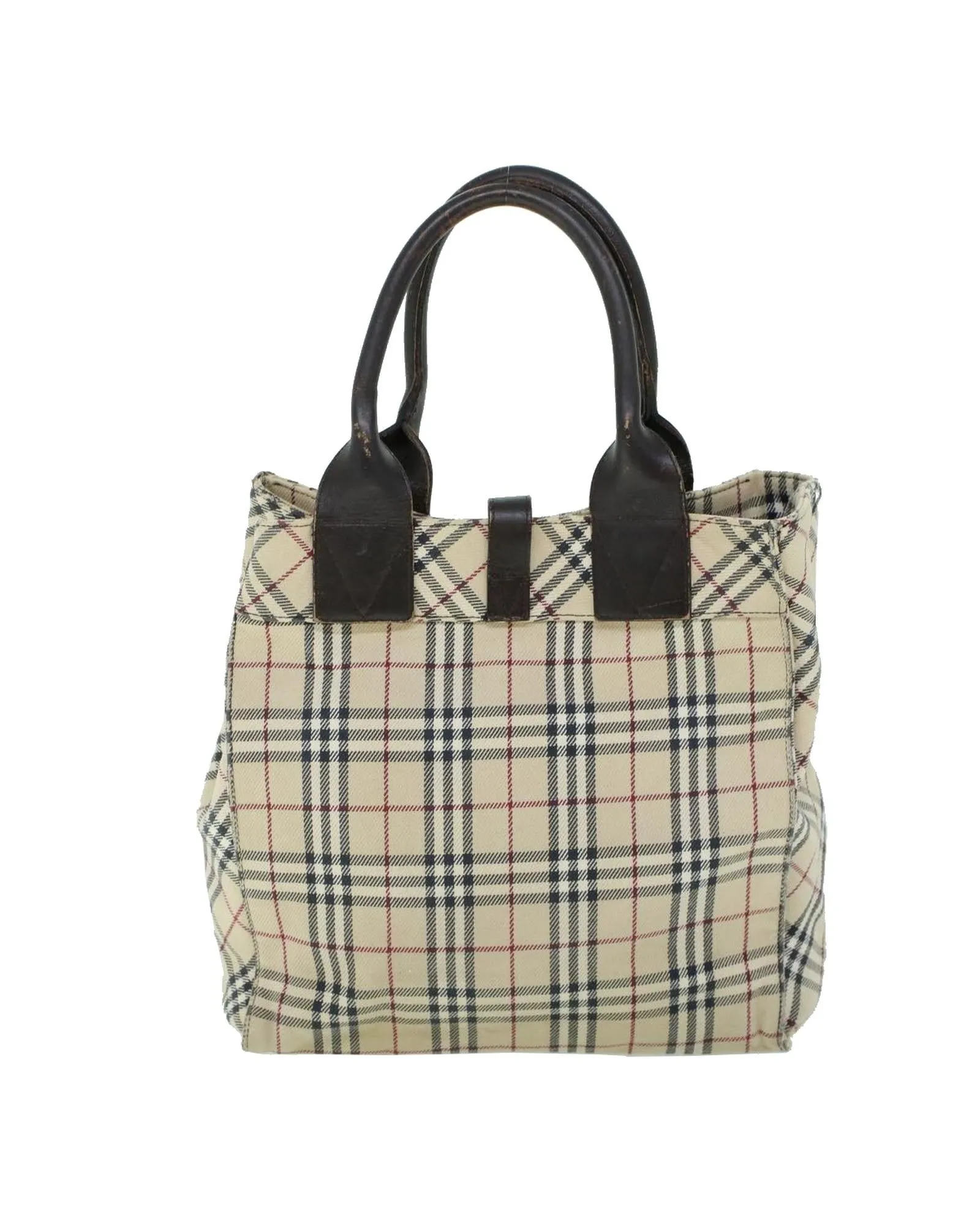 Authentic Burberry Canvas Leather Handbag