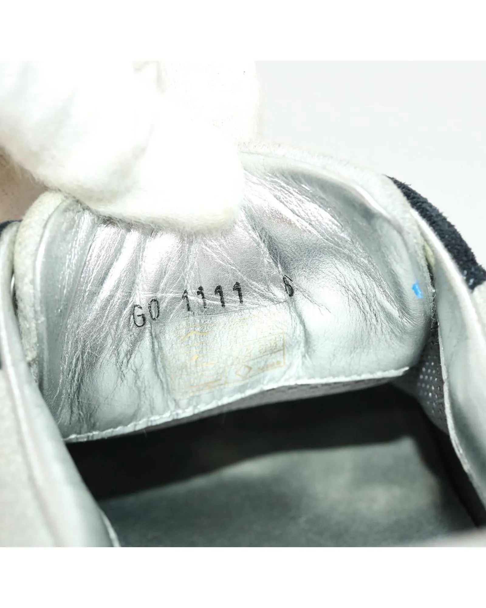Authentic Louis Vuitton Gray Black Cotton Sneakers