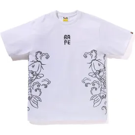 Bape Souvenir Koi Fish White Tee