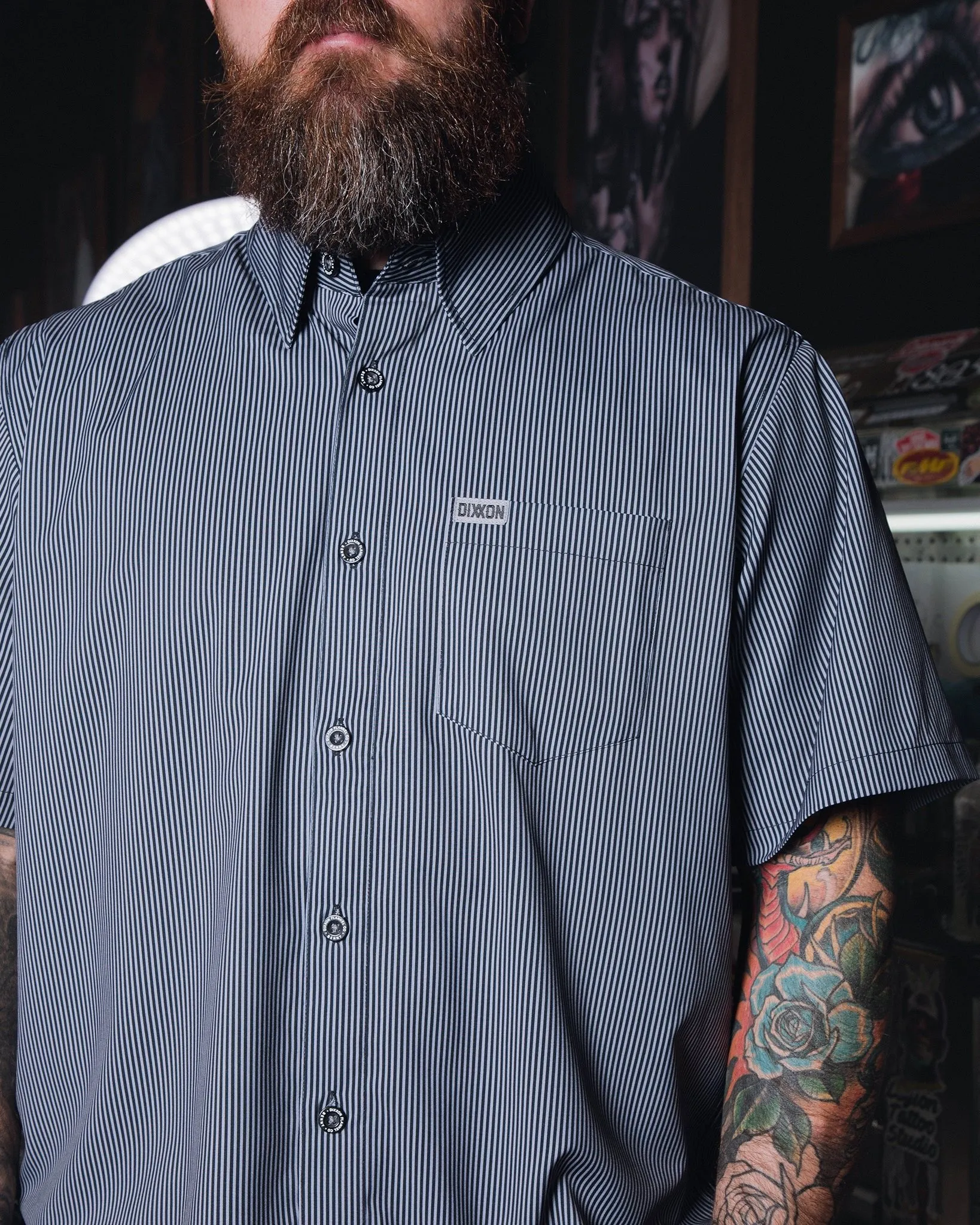 Benny Party Shirt - Gray