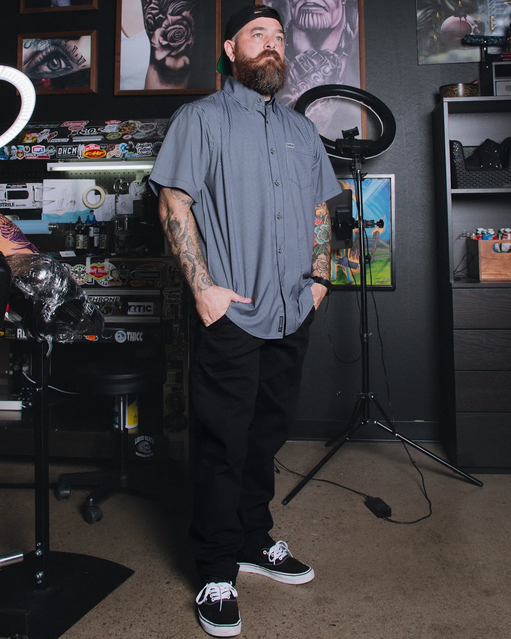 Benny Party Shirt - Gray