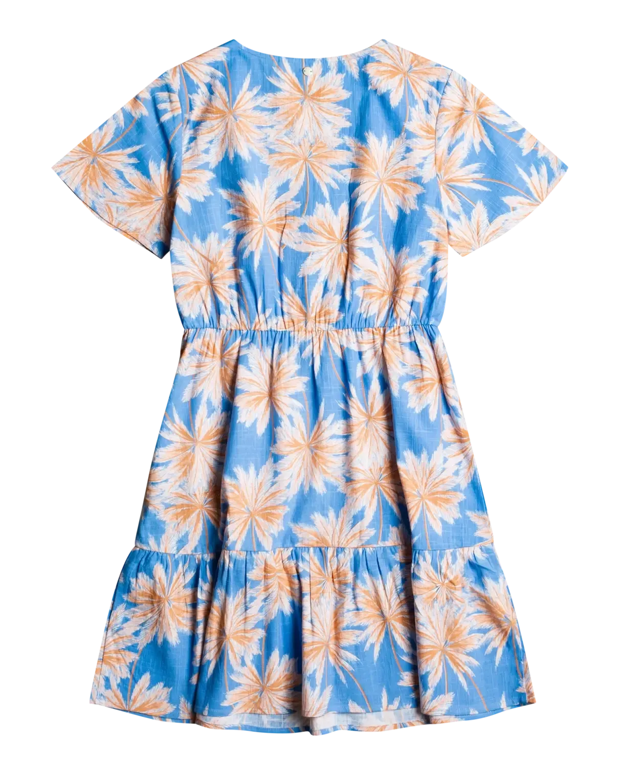 Bikini Party Dress in Azure Blue Palm Island