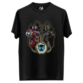 Black Panther With Ironheart T-Shirt