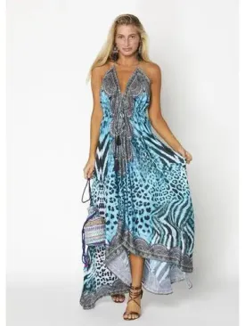 Blue Hawaii Dress