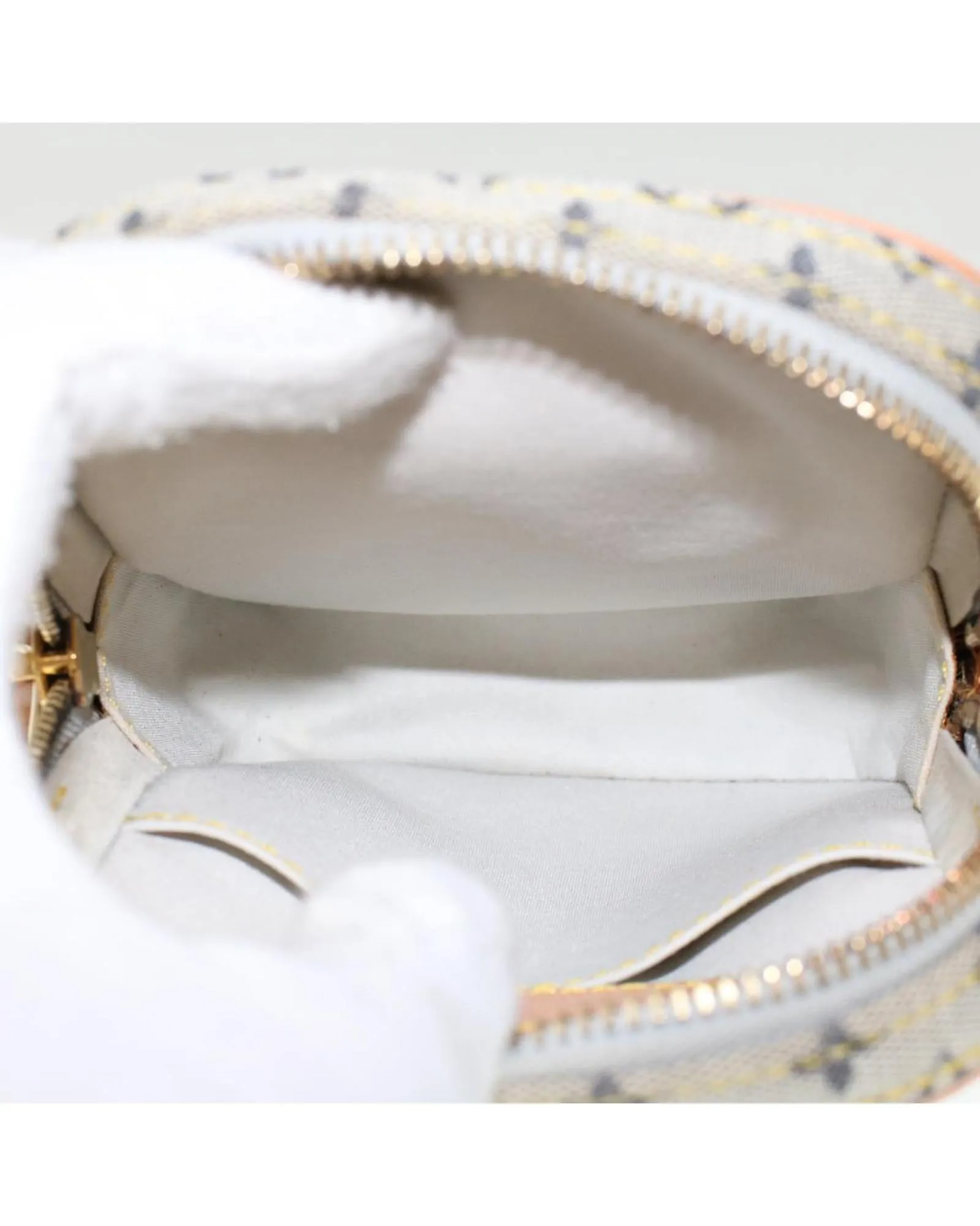 Blue Monogram Mini Shoulder Bag with Dust Bag and Box