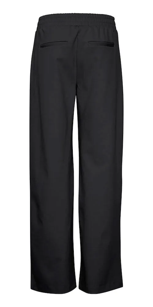 B.Young Wide Leg Ponte Pants, black