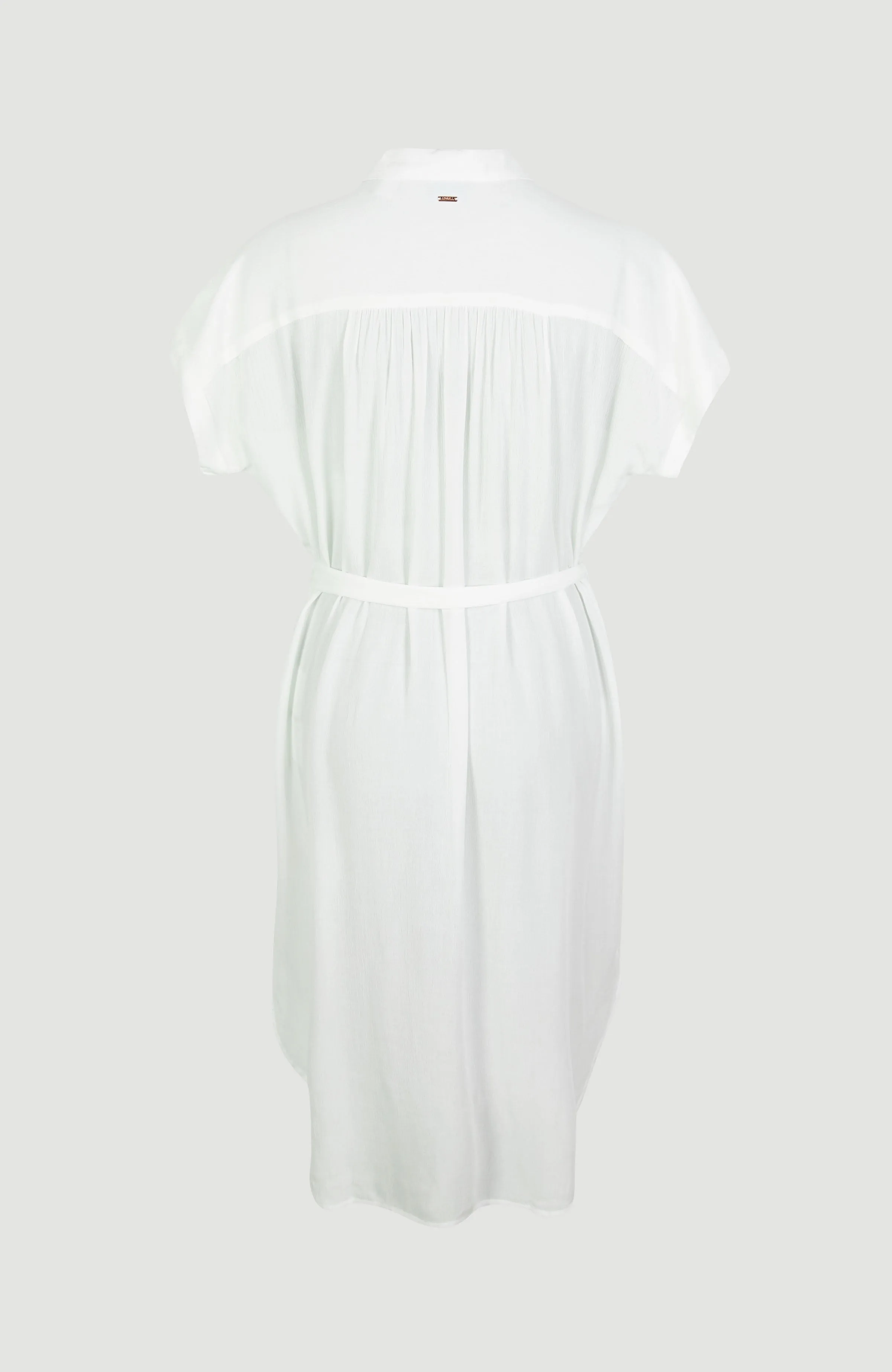 Cali Beach Shirt Dress | Snow White