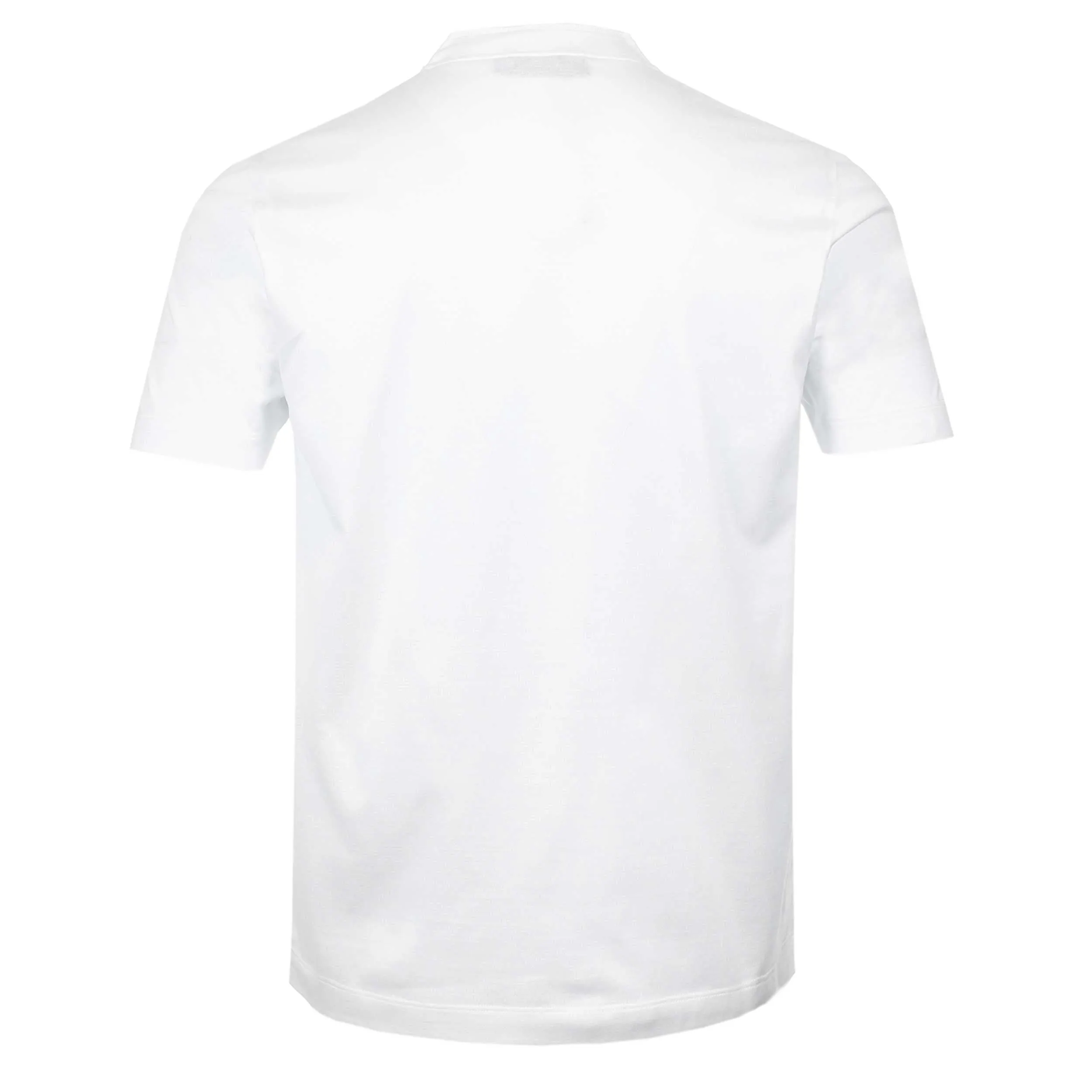 Canali Basic T Shirt in White