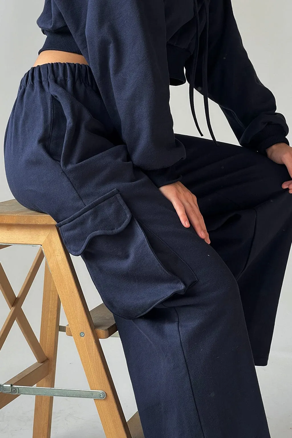 Cargo Sweatpants Navy