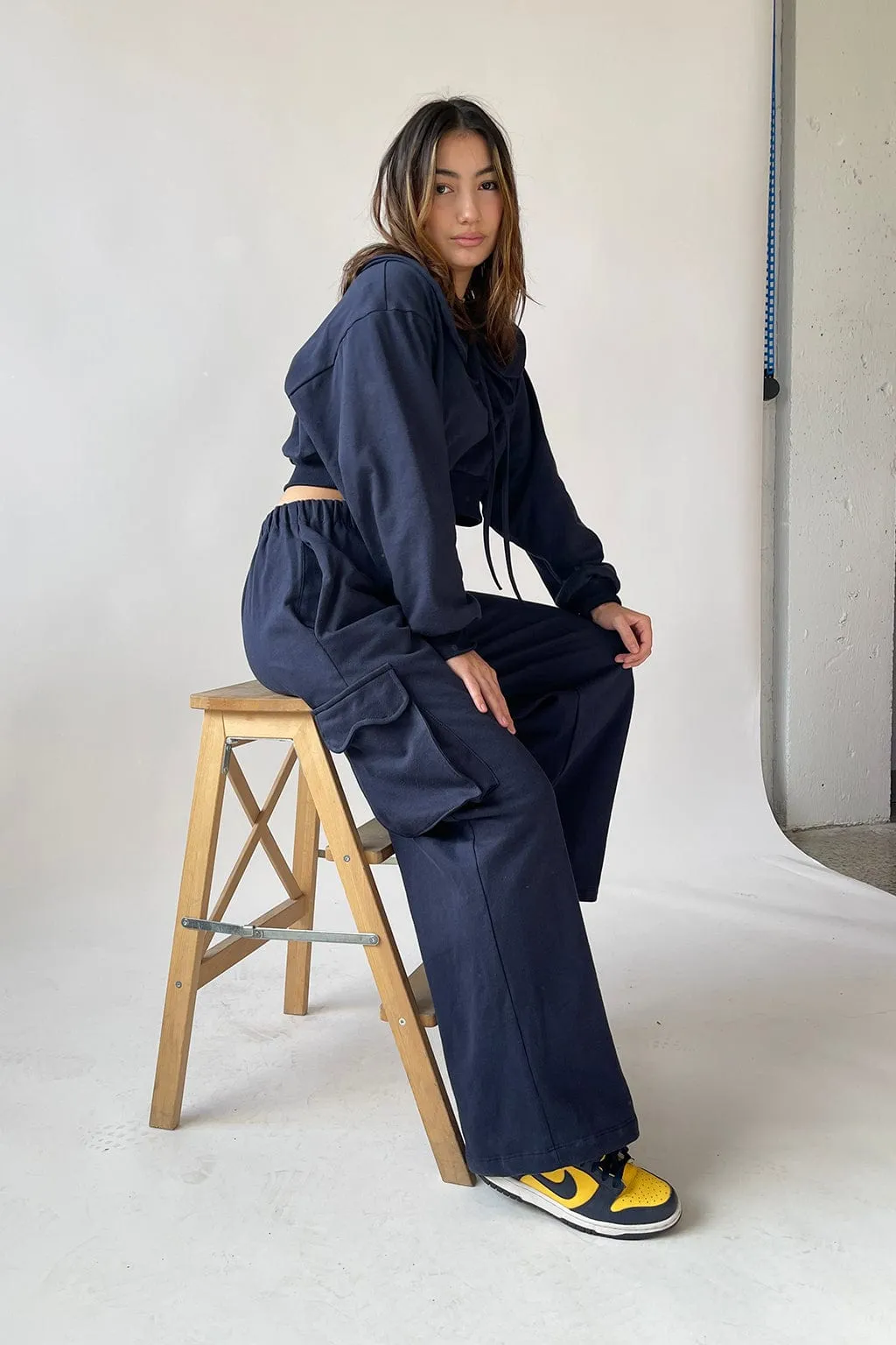 Cargo Sweatpants Navy