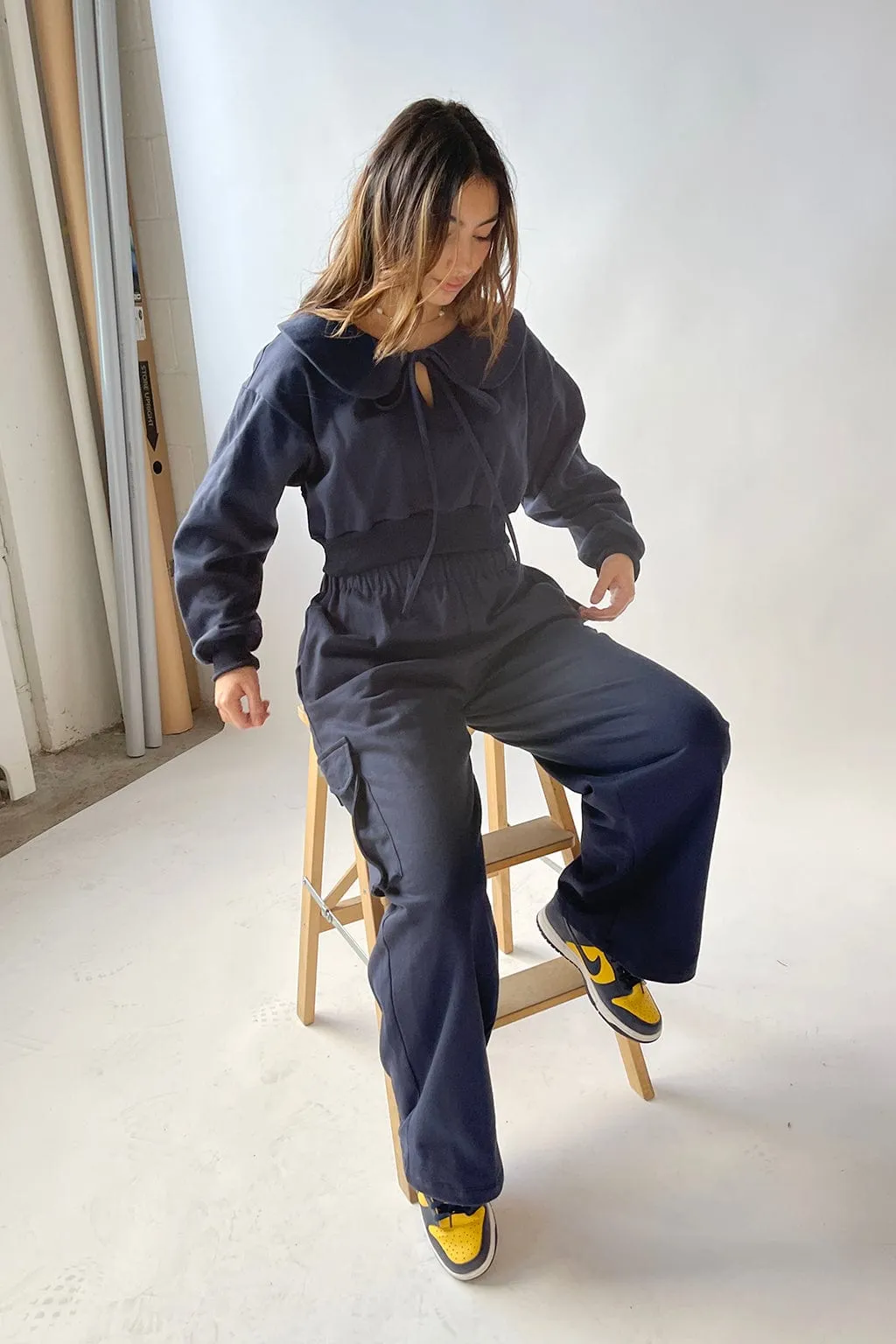 Cargo Sweatpants Navy