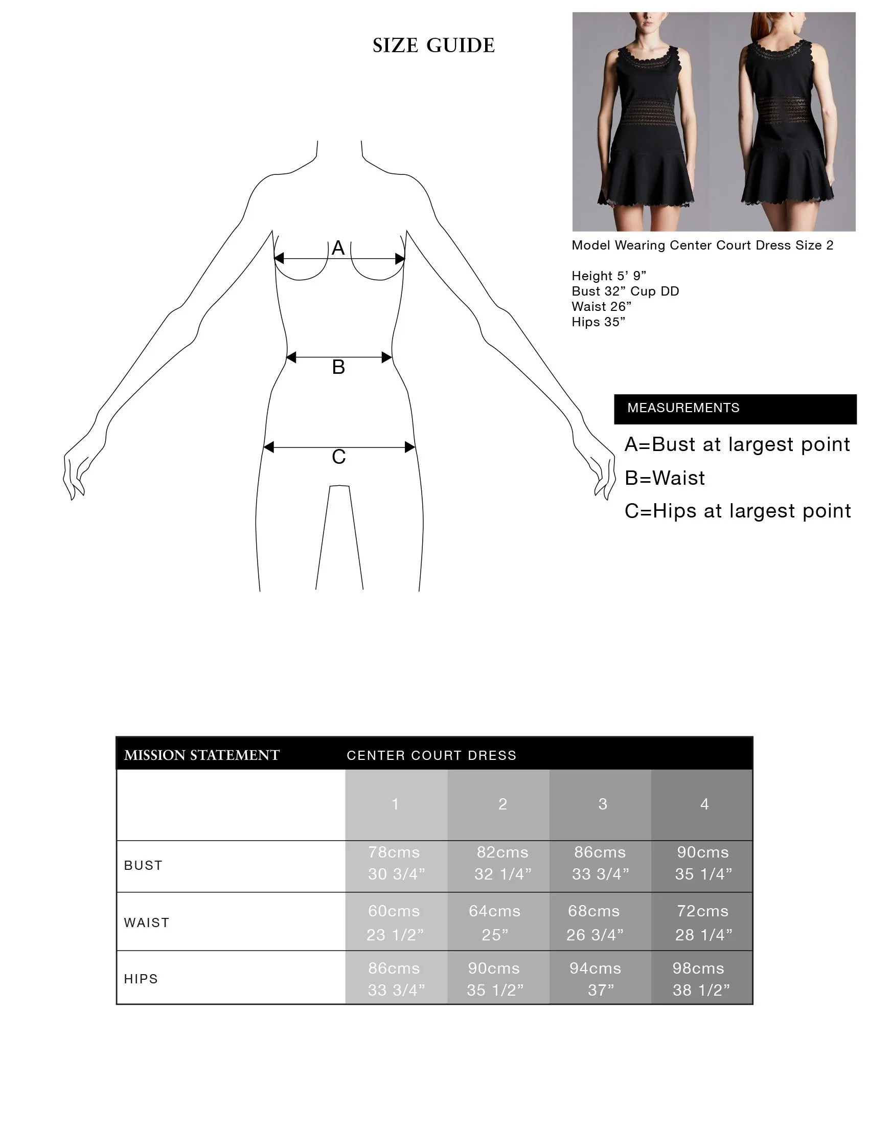 Center Court Dress