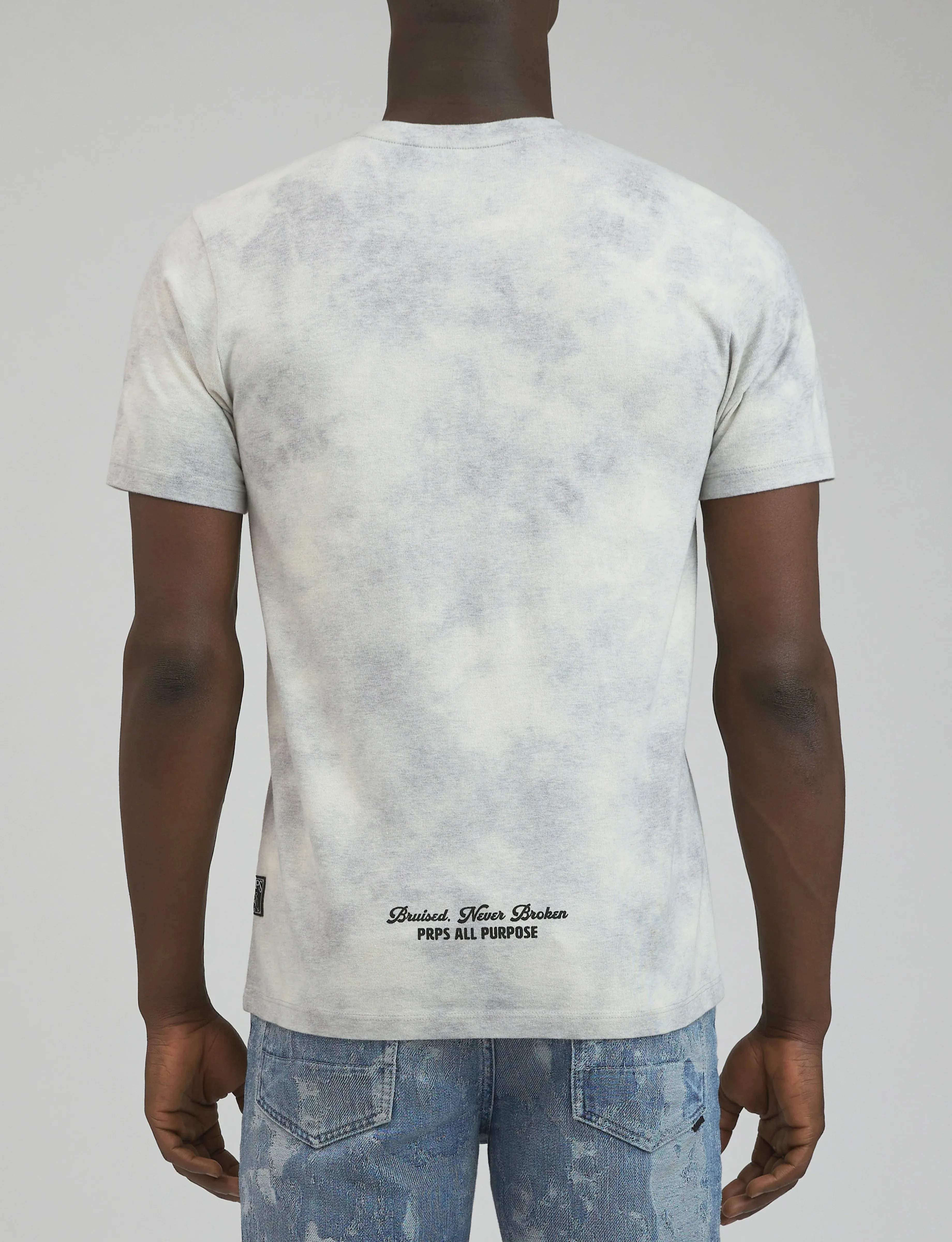 Devils Lake Tee (Bleached Concrete) - PRE107S157BC
