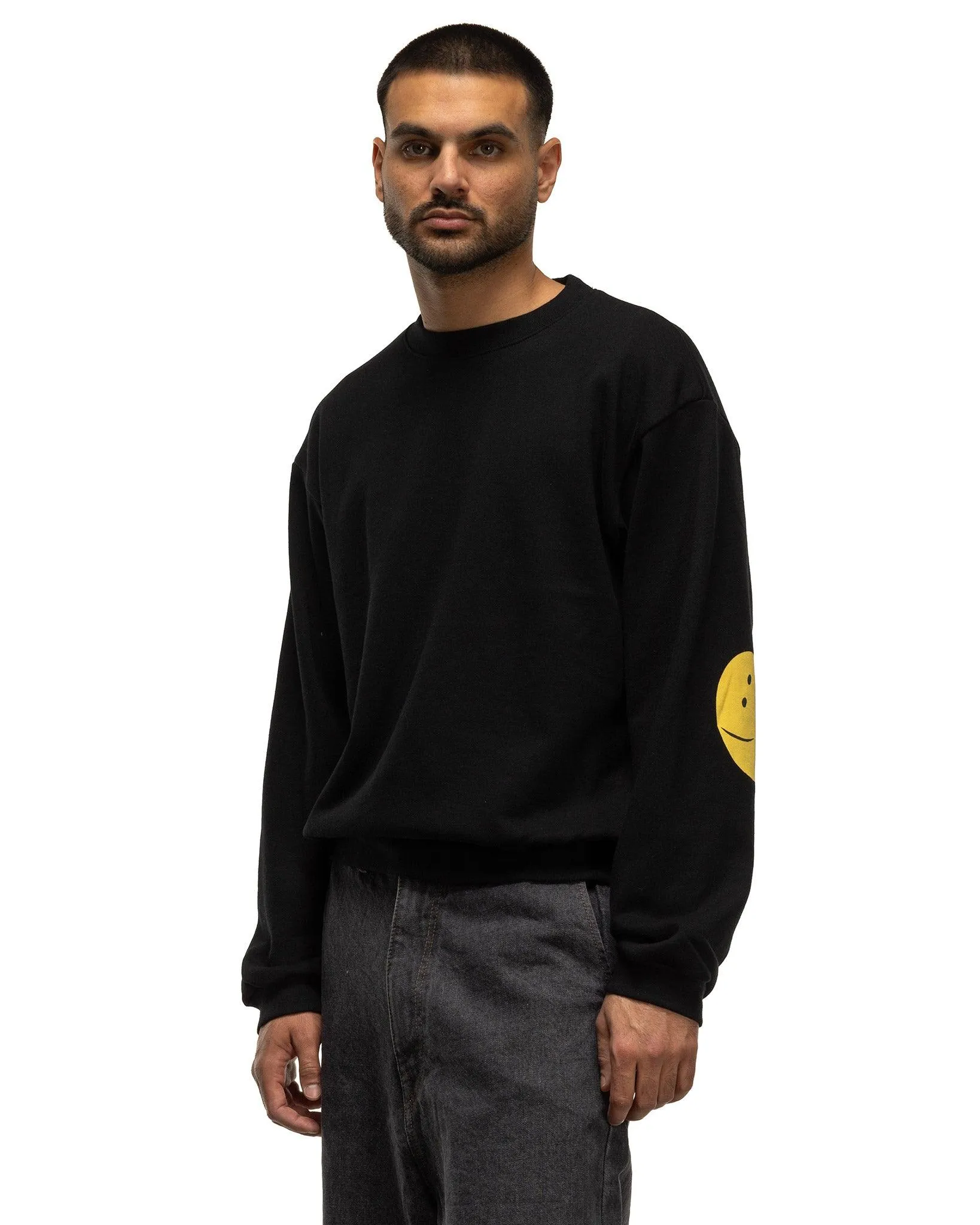 ECO SWT Knit Crew SWT Black