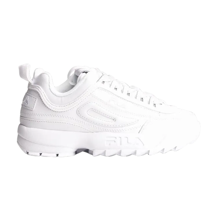 Fila Disruptor 2 Premium 'Triple White' sneakers, white