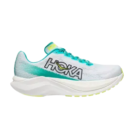 HOKA Mach X 'White Blue Glass' sneakers, white