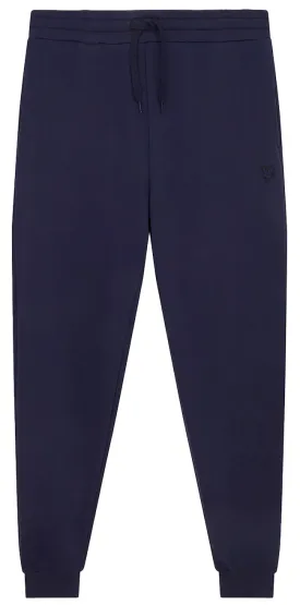 Lyle and Scott Mens Tonal Eagle Skinny Sweatpant Dark Navy