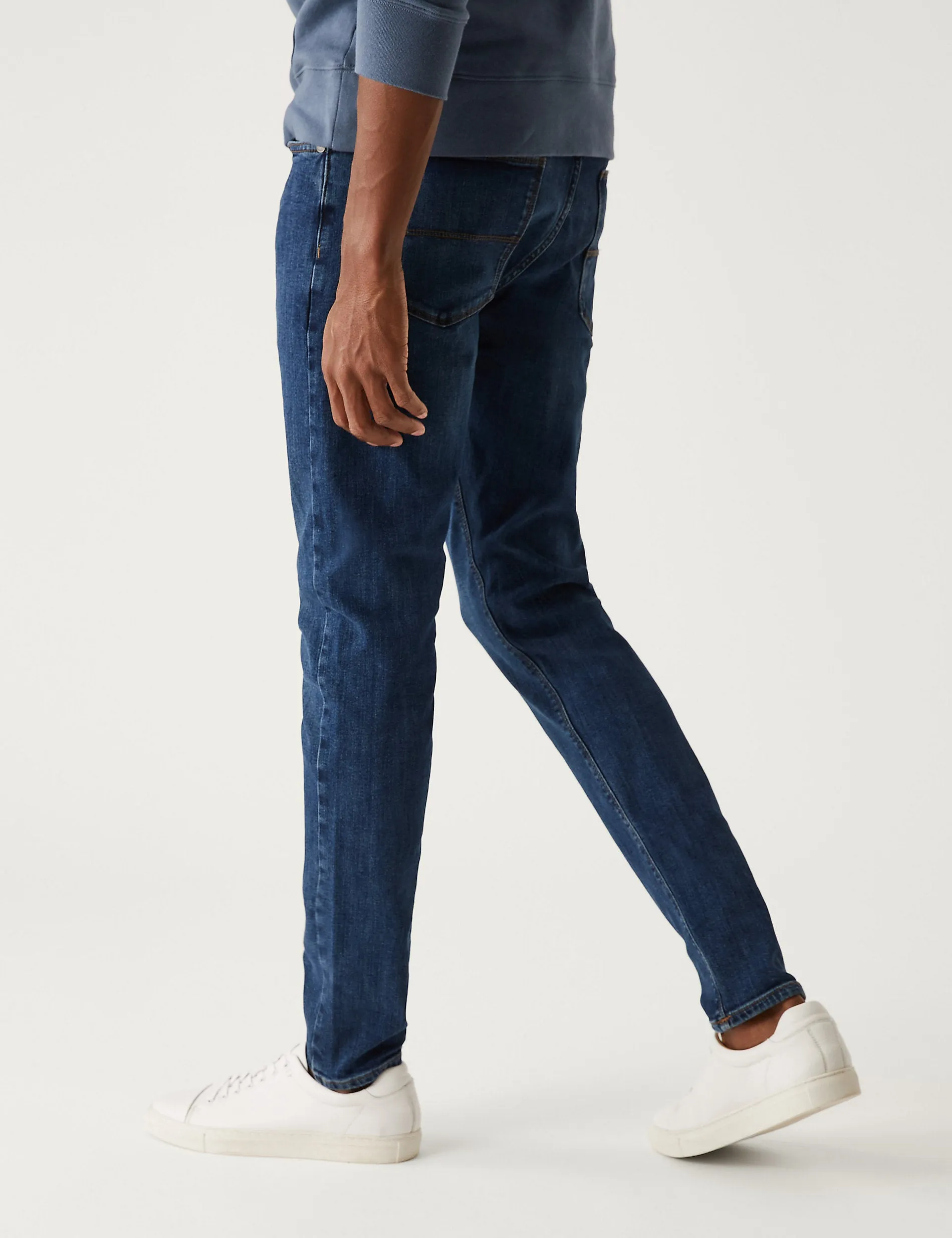Marks & Spencer skinny stretch jeans, blue