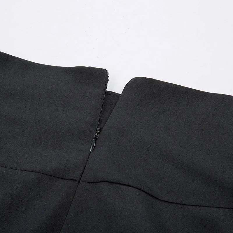 Maxi Skirt vintage Retro High Waist Pleated  Long Skirts Back Bow with Belt (US 6-16)