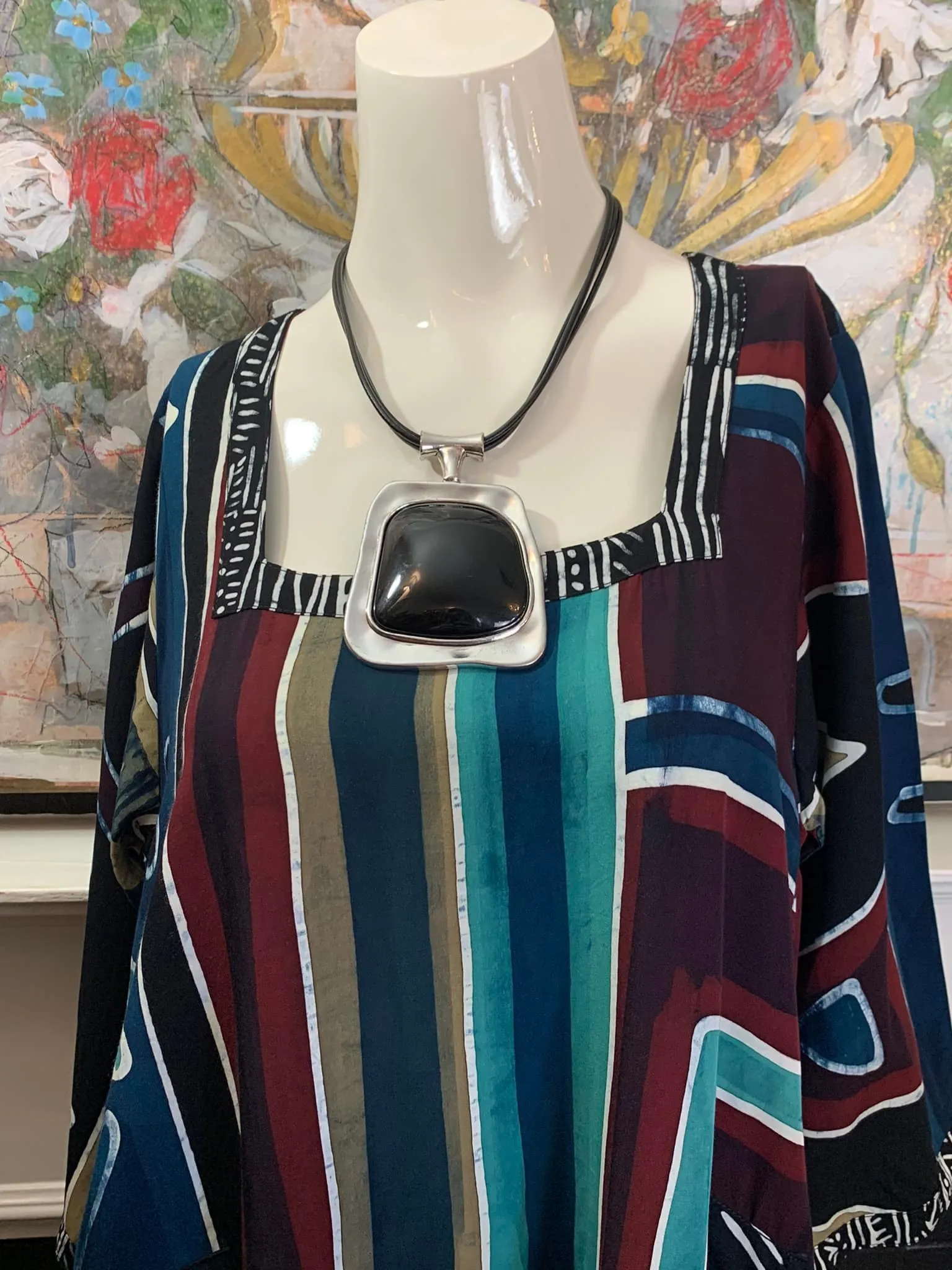 MC4044R Maria Dress-Aztec