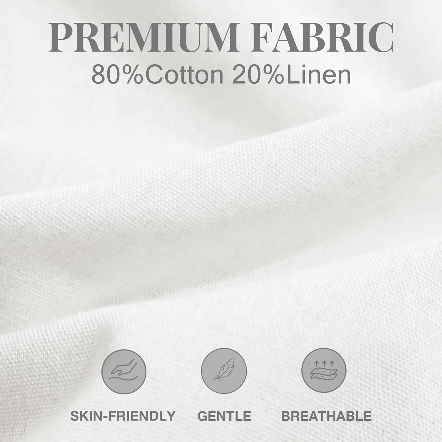 Men's Cotton Linen Shorts Casual Button Elastic Waist Summer Beach Vacation Shorts with Multi-Pocket