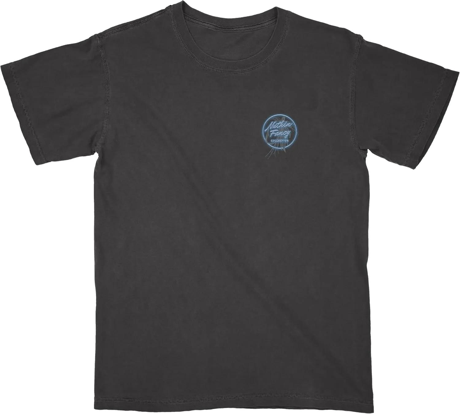 Nuthin Fancy CO Graphic Logo Tee, Classic T-Shirt with Bold Back Logo Design