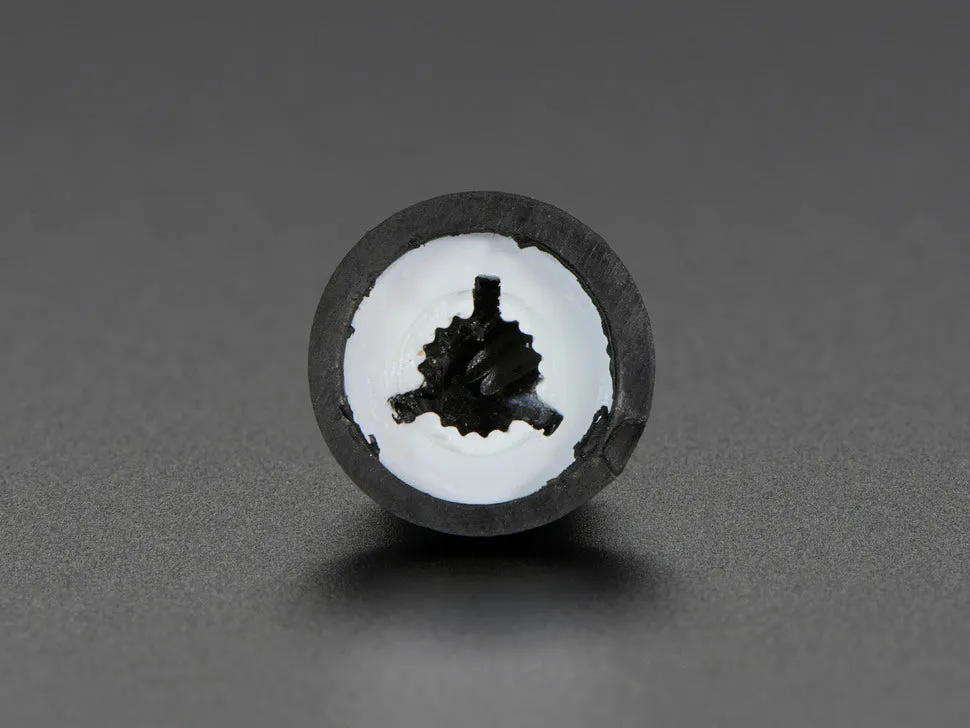 Potentiometer Knob - Soft Touch T18 - White