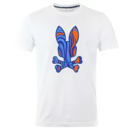 Psycho Bunny Nevada Graphic T-Shirt in White