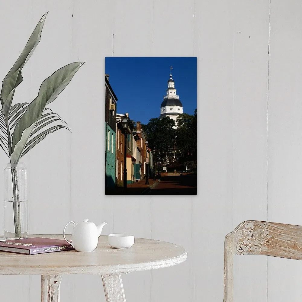 " State House Annapolis MD" Canvas Wall Art