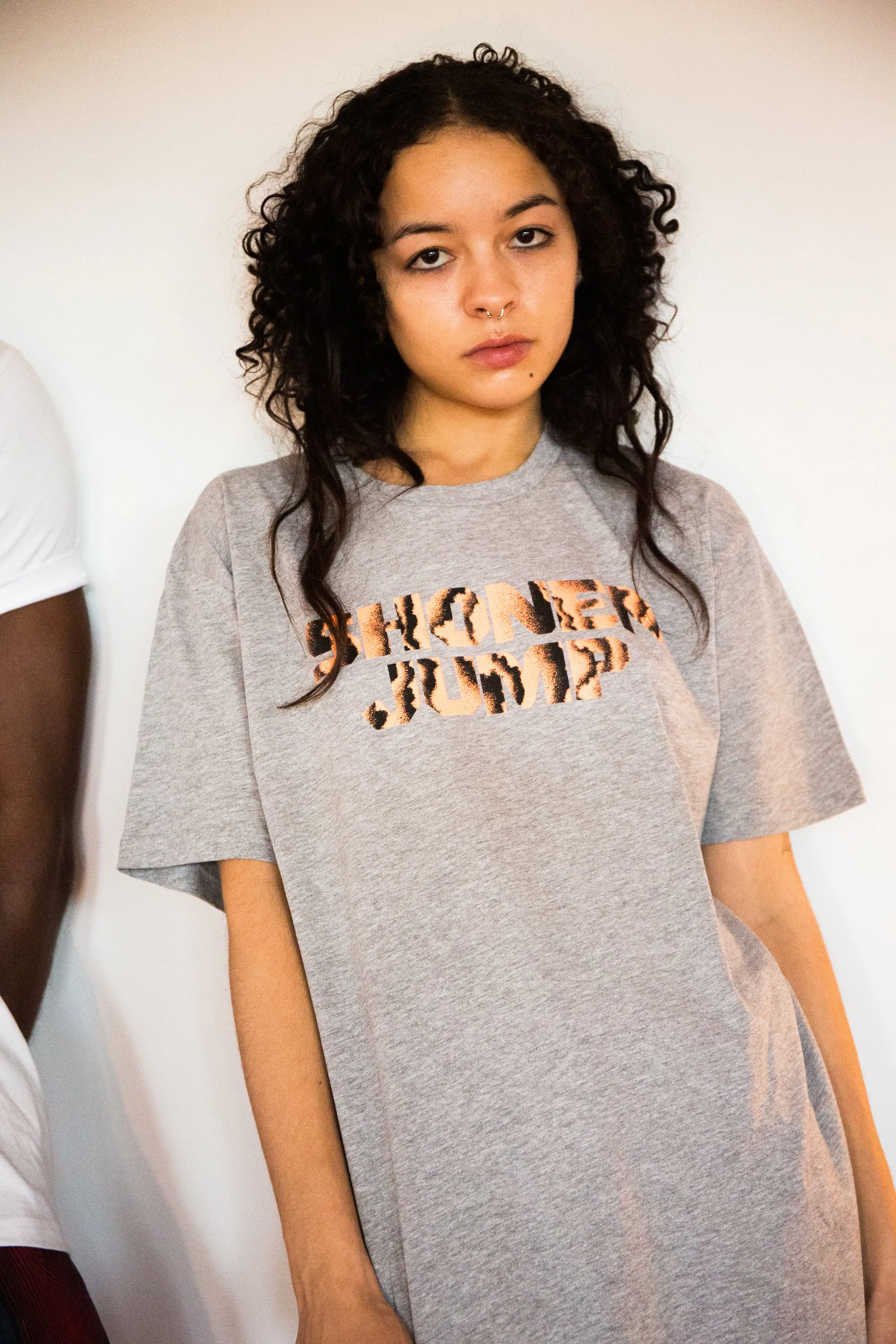 Shonen Jump Heather Gray Logo Tee - Heather Gray