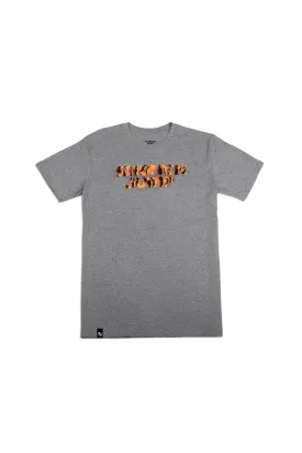 Shonen Jump Heather Gray Logo Tee - Heather Gray
