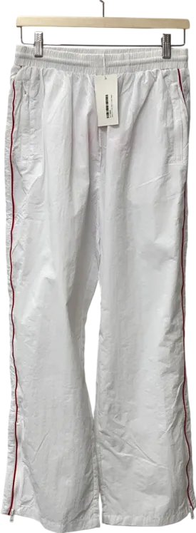 SOUTH.ST White Straight Leg Trousers UK M