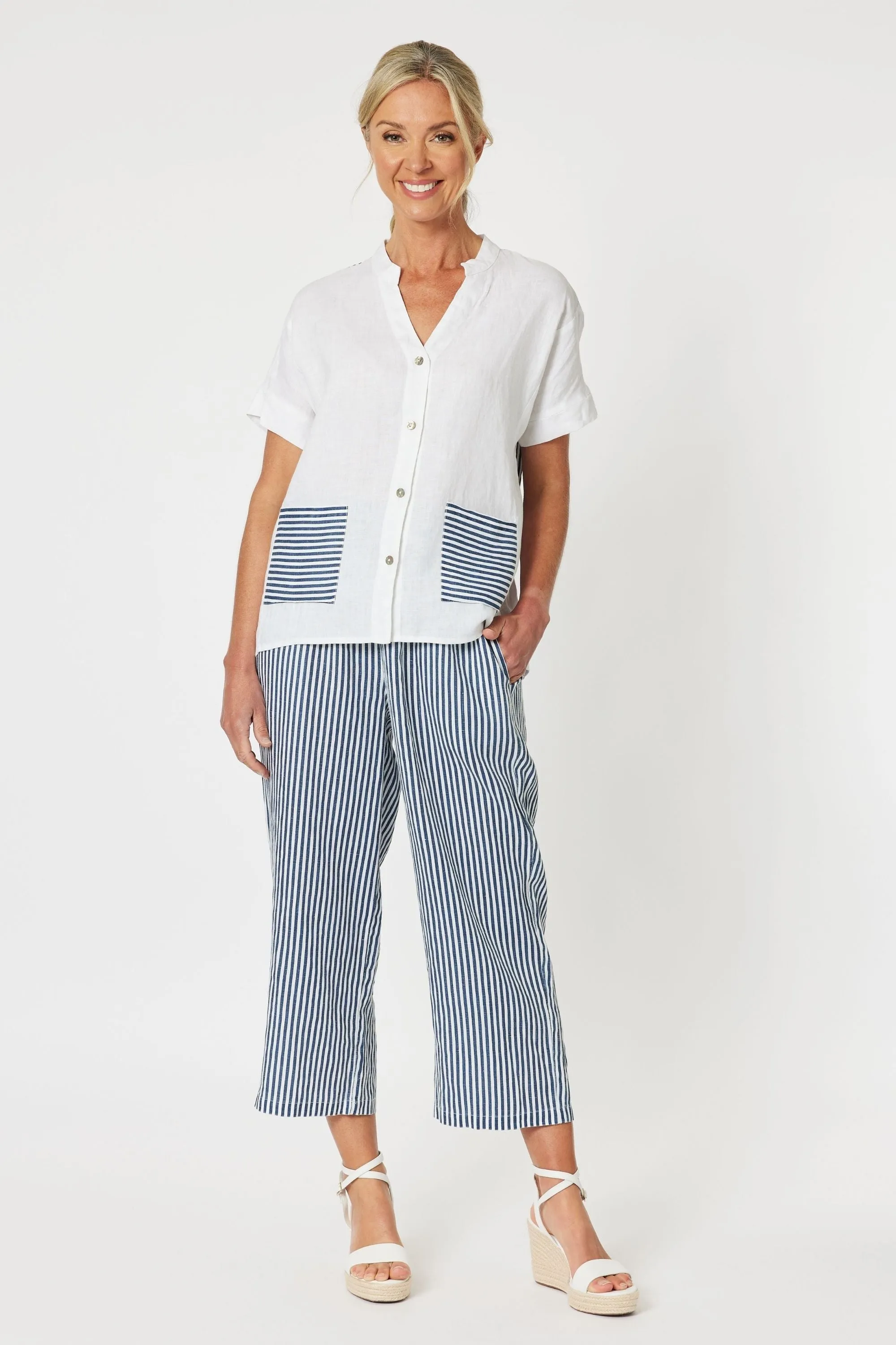 STRIPE BEACH PANT - 45783GS